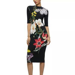 Alice + Olivia Delora Midi Dress
